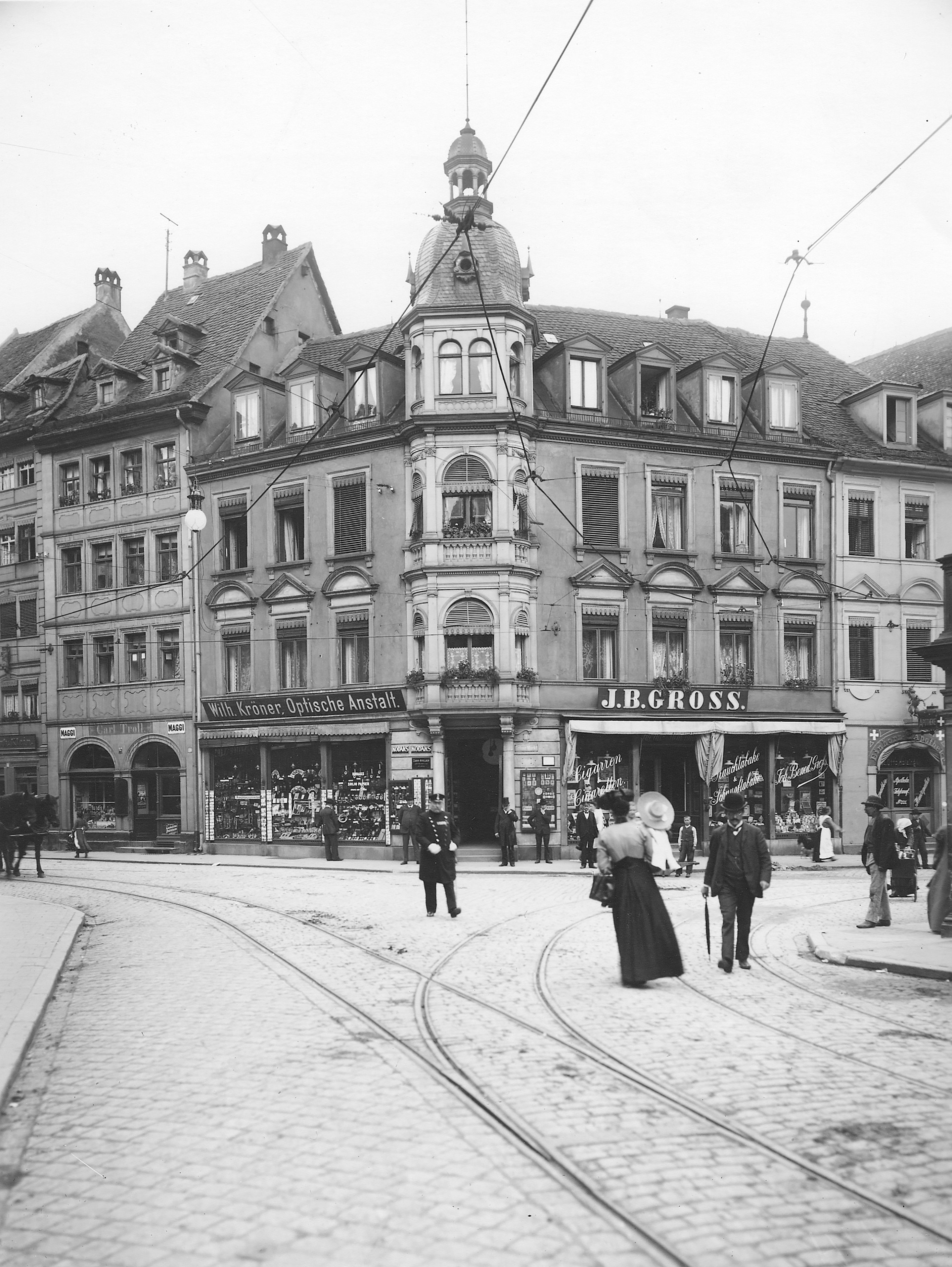 Obstmarkt Fußgängerperspektive 1