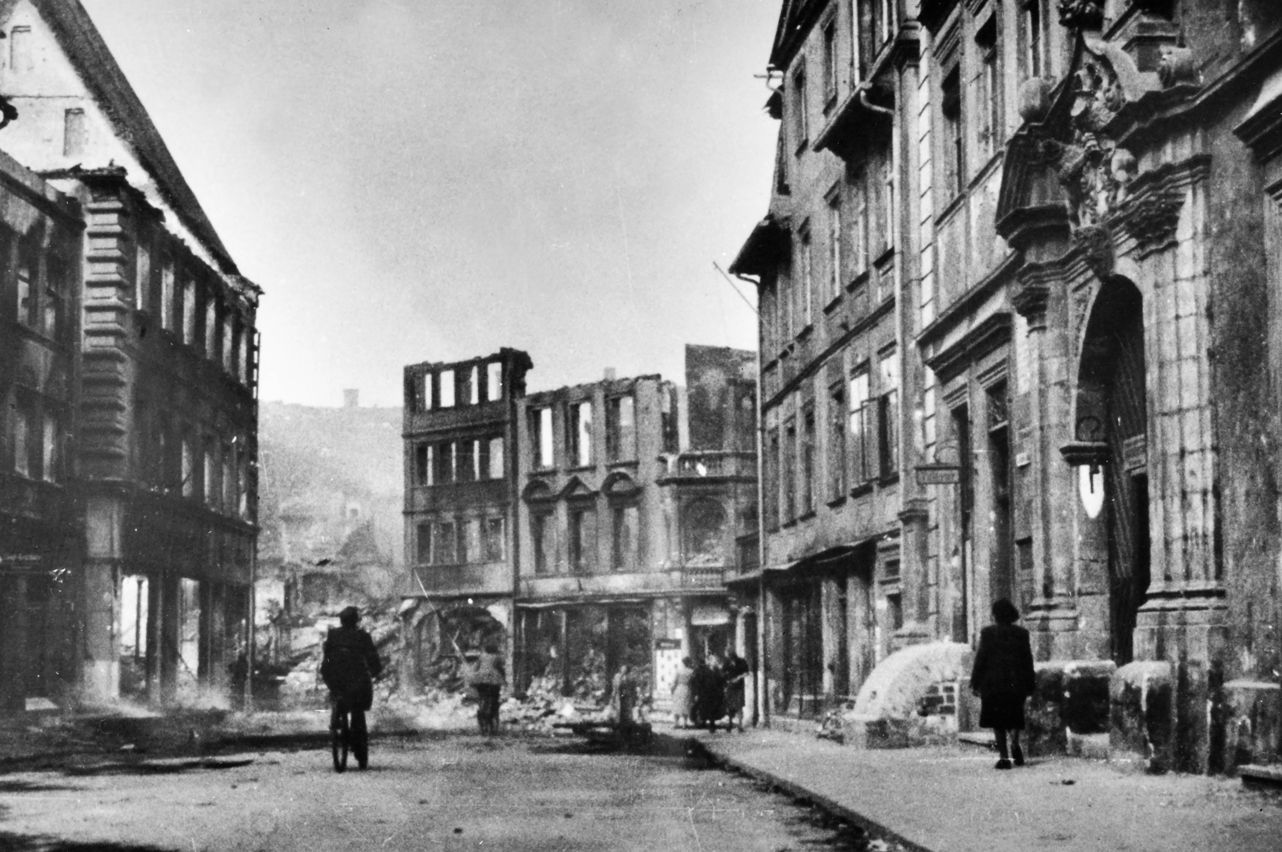 Obstmarkt Kriegszerstörung 2